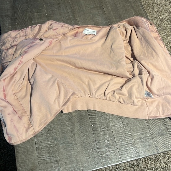 Marrakech Tie-dye Quilted Bomber Jacket Button Front M - Picture 6 of 13